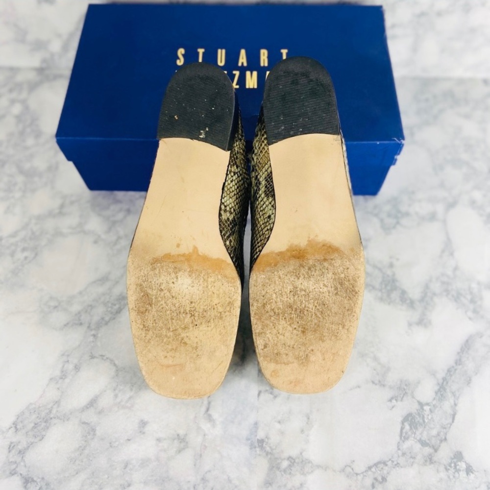Stuart Weitzman Animal Print Mule: Size 8.5B - Picture 8 of 8